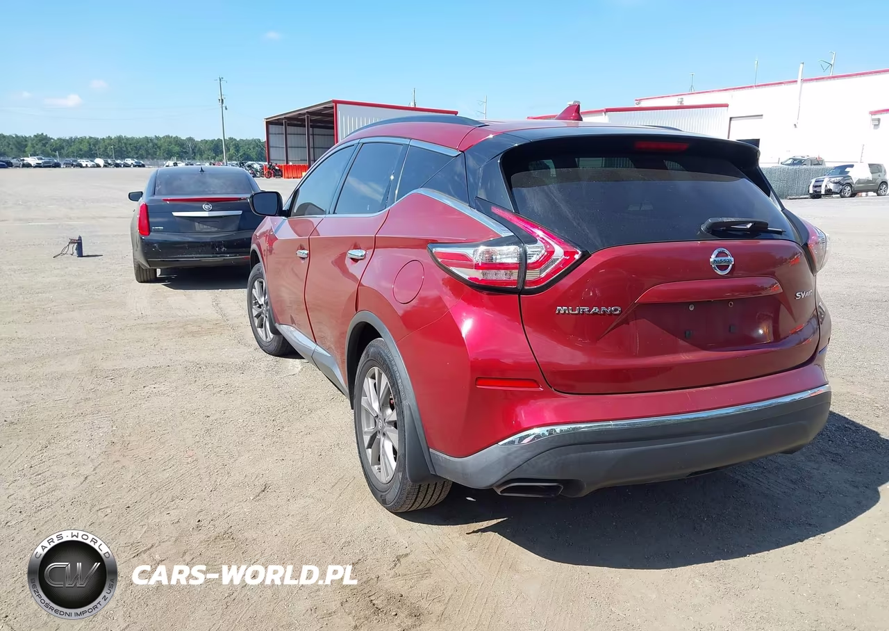 2016 Nissan Murano Sv VIN:5N1AZ2MH2GN166499 - 3