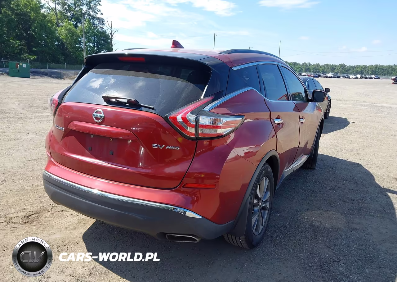 2016 Nissan Murano Sv VIN:5N1AZ2MH2GN166499 - 4