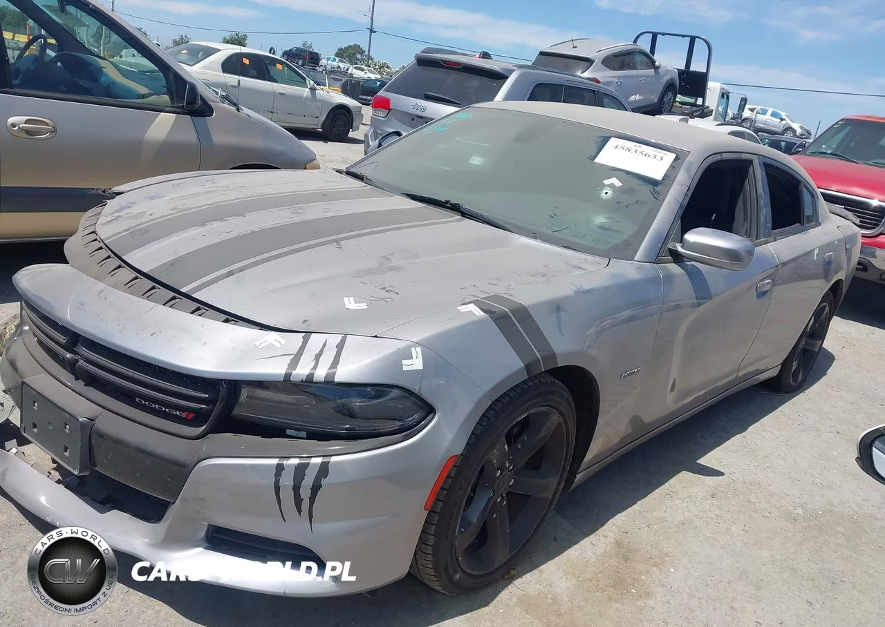 2017 Dodge Charger R-T Rwd VIN:2C3CDXCT4HH578968 - 2