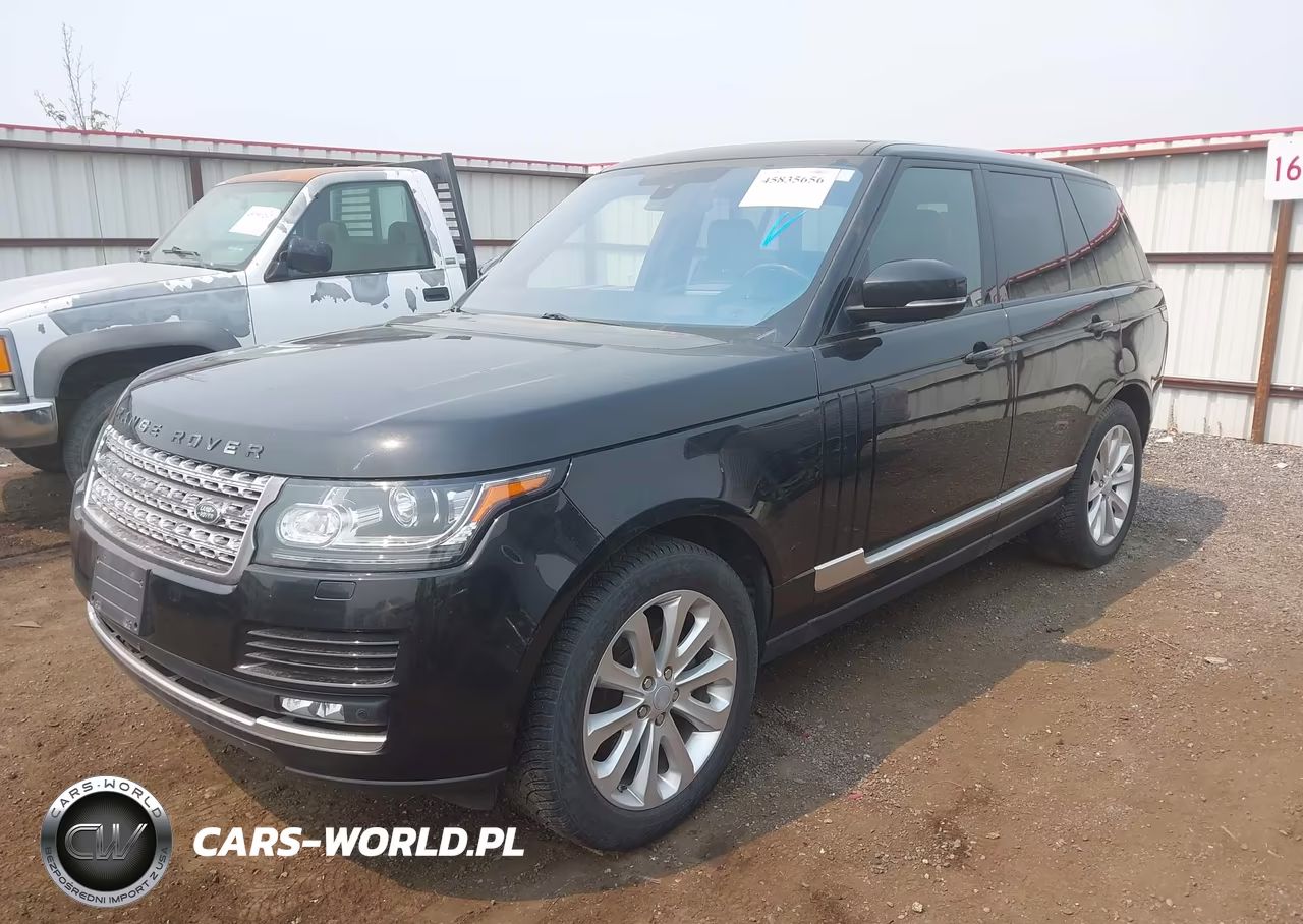2016 Land Rover Range Rover 3.0L V6 Turbocharged Diesel Hse Td6 VIN:SALGS2KF4GA249999 - 2