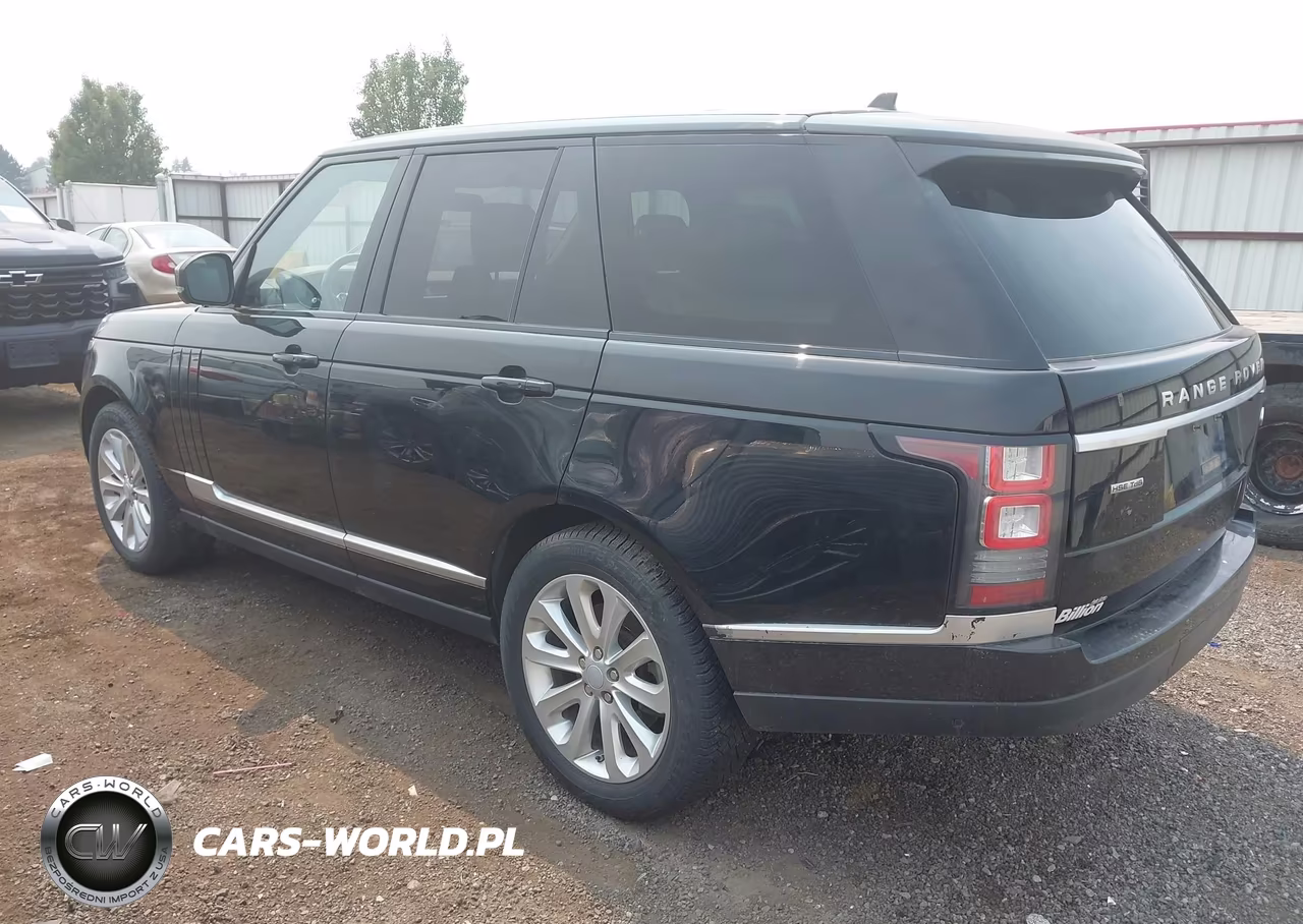 2016 Land Rover Range Rover 3.0L V6 Turbocharged Diesel Hse Td6 VIN:SALGS2KF4GA249999 - 3