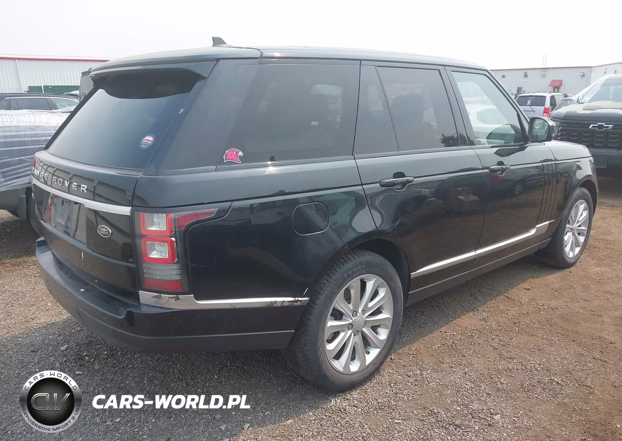 2016 Land Rover Range Rover 3.0L V6 Turbocharged Diesel Hse Td6 VIN:SALGS2KF4GA249999 - 4