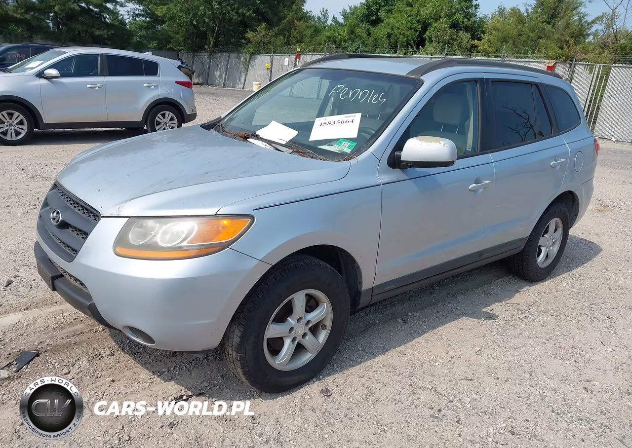2008 Hyundai Santa Fe Gls VIN:5NMSG13D28H172230 - 2