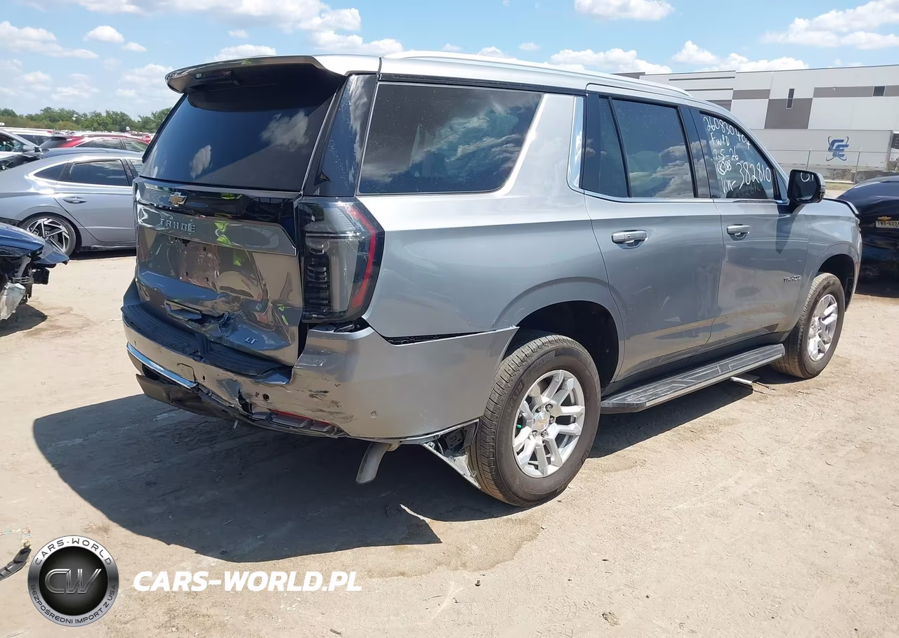 2025 Chevrolet Tahoe 2Wd Lt VIN:1GNS5NRD9SR382810 - 4