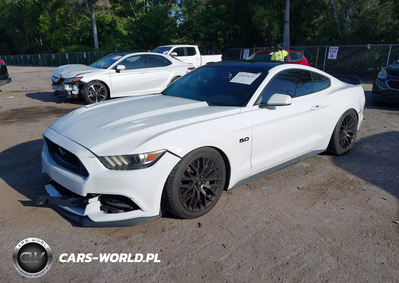 2017 Ford Mustang Gt VIN:1FA6P8CF2H5301636 - 2