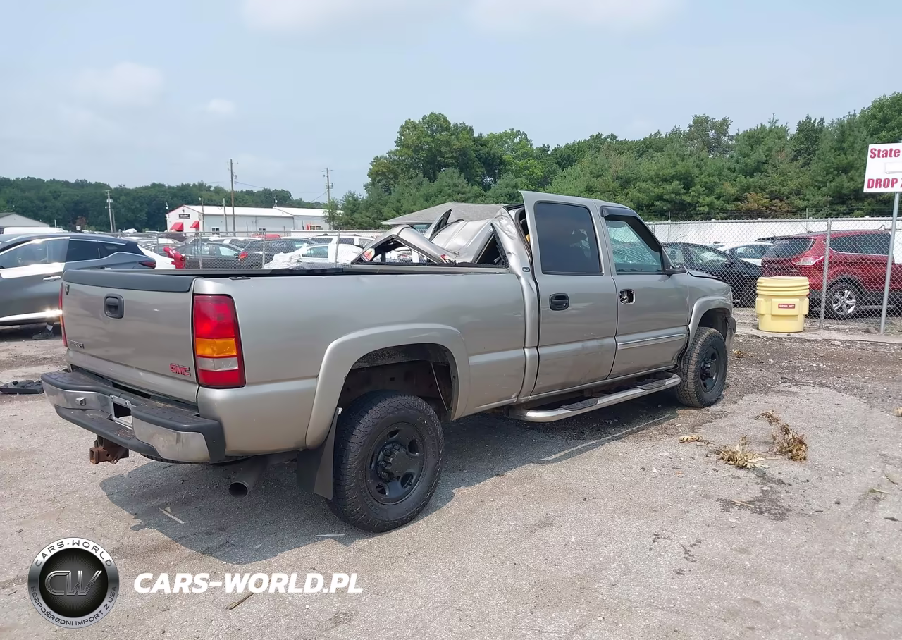 2001 GMC Sierra 2500Hd Sle VIN:1GTHK23U21F187991 - 4