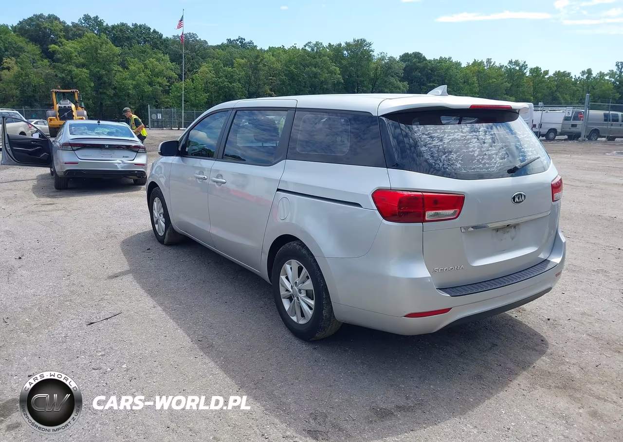 2018 Kia Sedona L VIN:KNDMA5C14J6350472 - 3