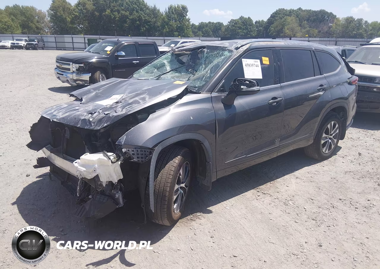 2021 Toyota Highlander Xle VIN:5TDGZRAH6MS518596 - 2