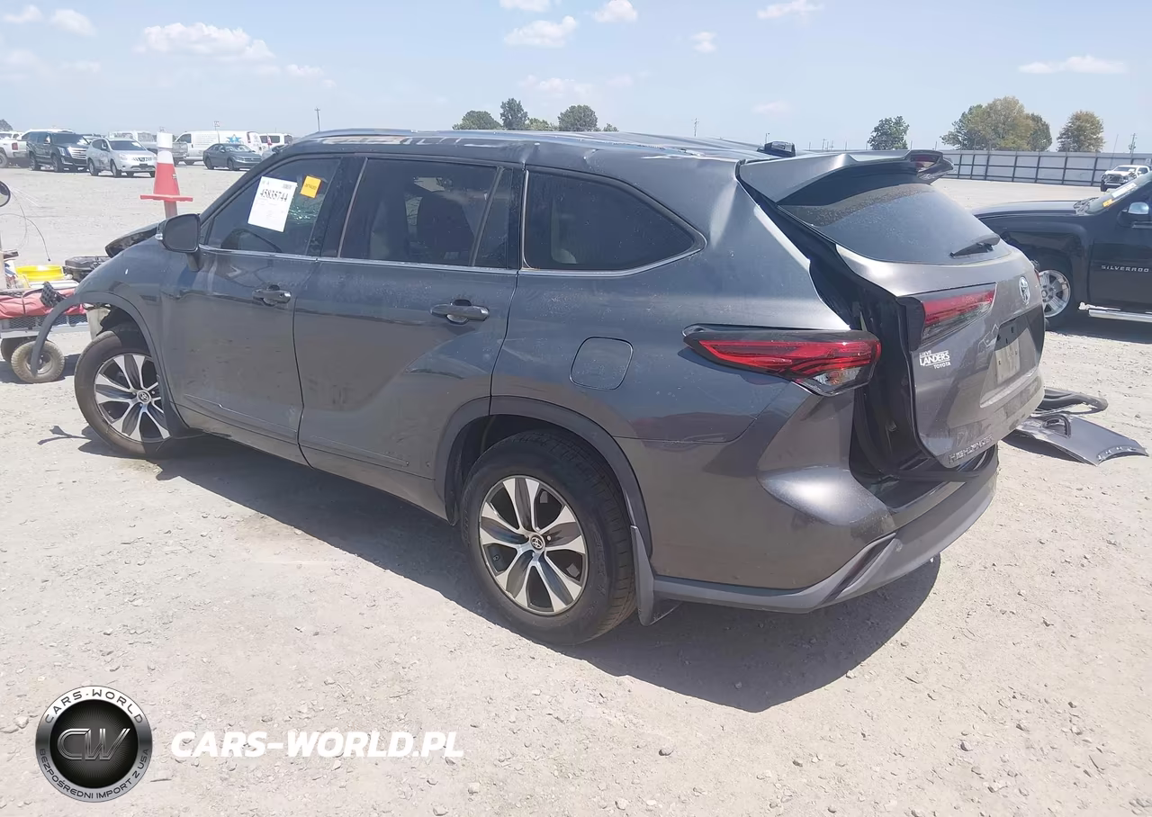 2021 Toyota Highlander Xle VIN:5TDGZRAH6MS518596 - 3