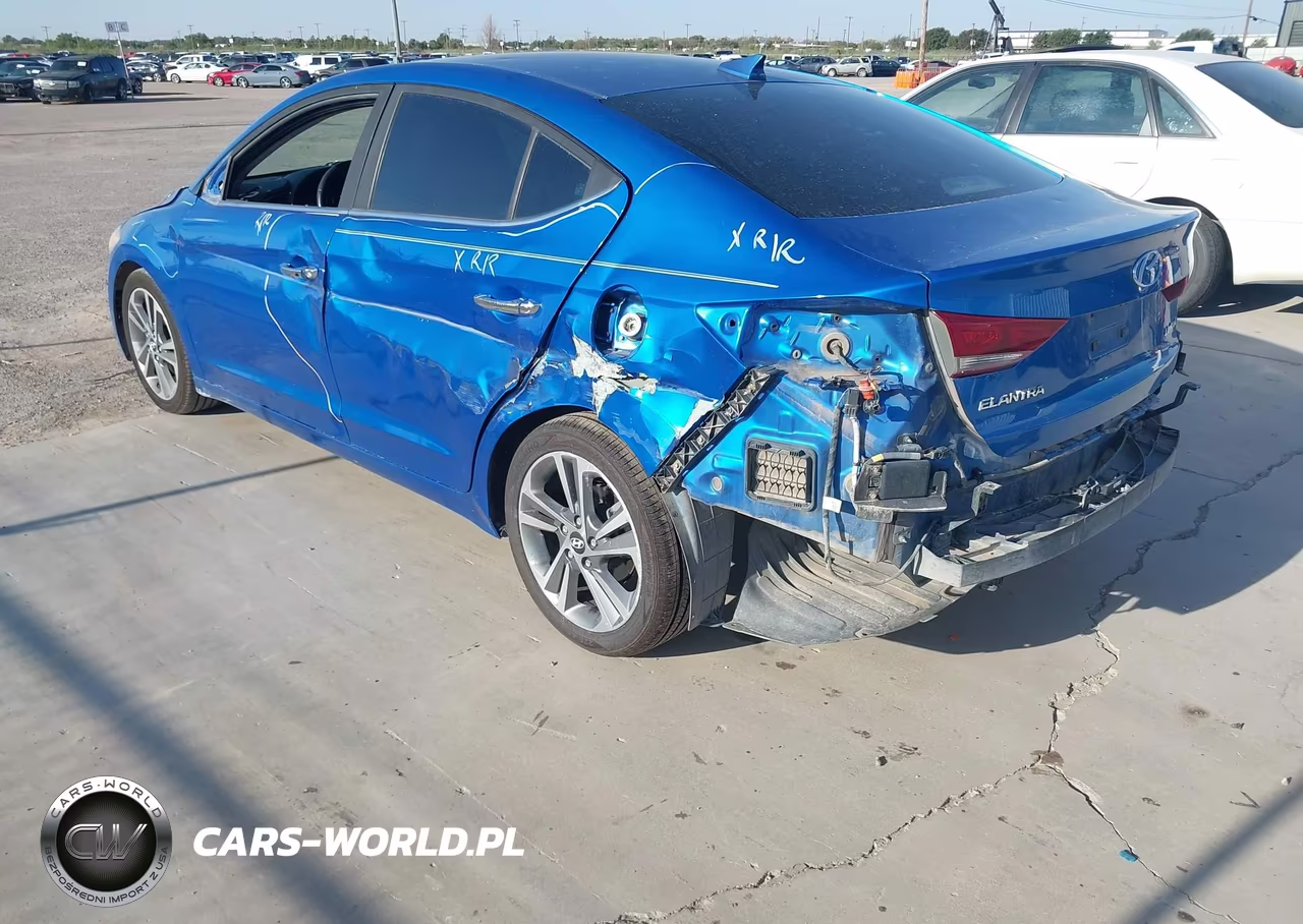 2017 Hyundai Elantra Limited VIN:KMHD84LF8HU106861 - 3