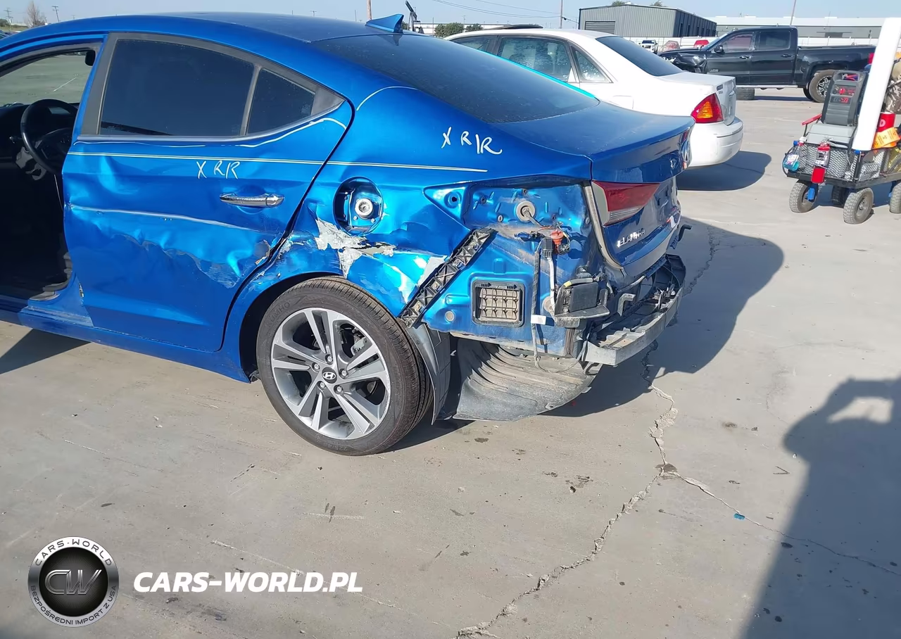 2017 Hyundai Elantra Limited VIN:KMHD84LF8HU106861 - 6