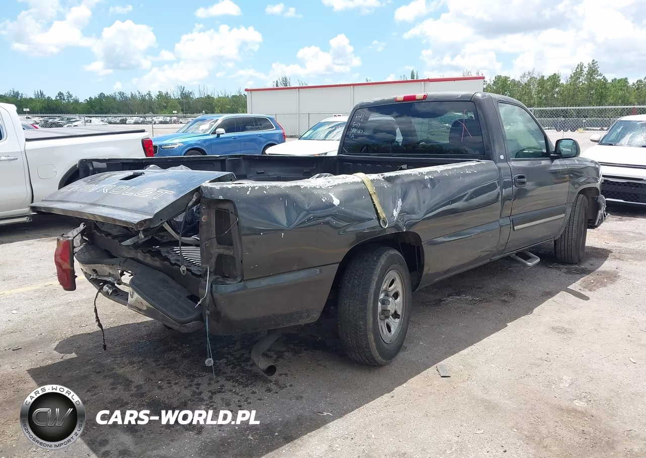 2005 Chevrolet Silverado 1500 VIN:1GCEC14X55Z288482 - 4