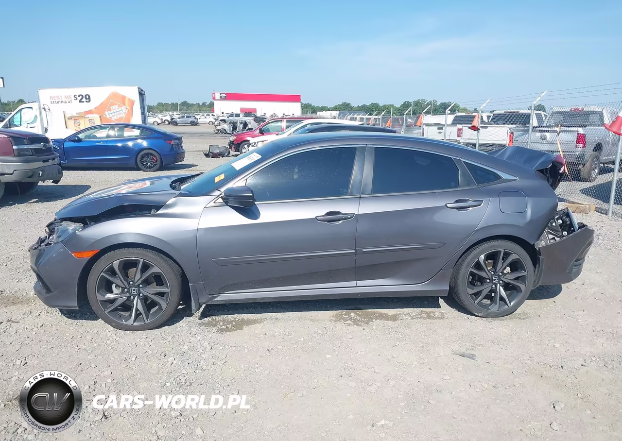 2021 Honda Civic Sport VIN:2HGFC2F83MH539497 - 14