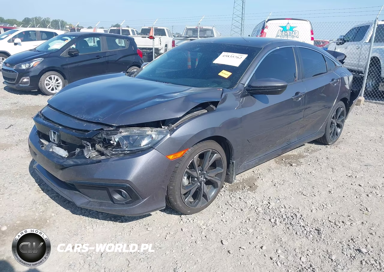 2021 Honda Civic Sport VIN:2HGFC2F83MH539497 - 2