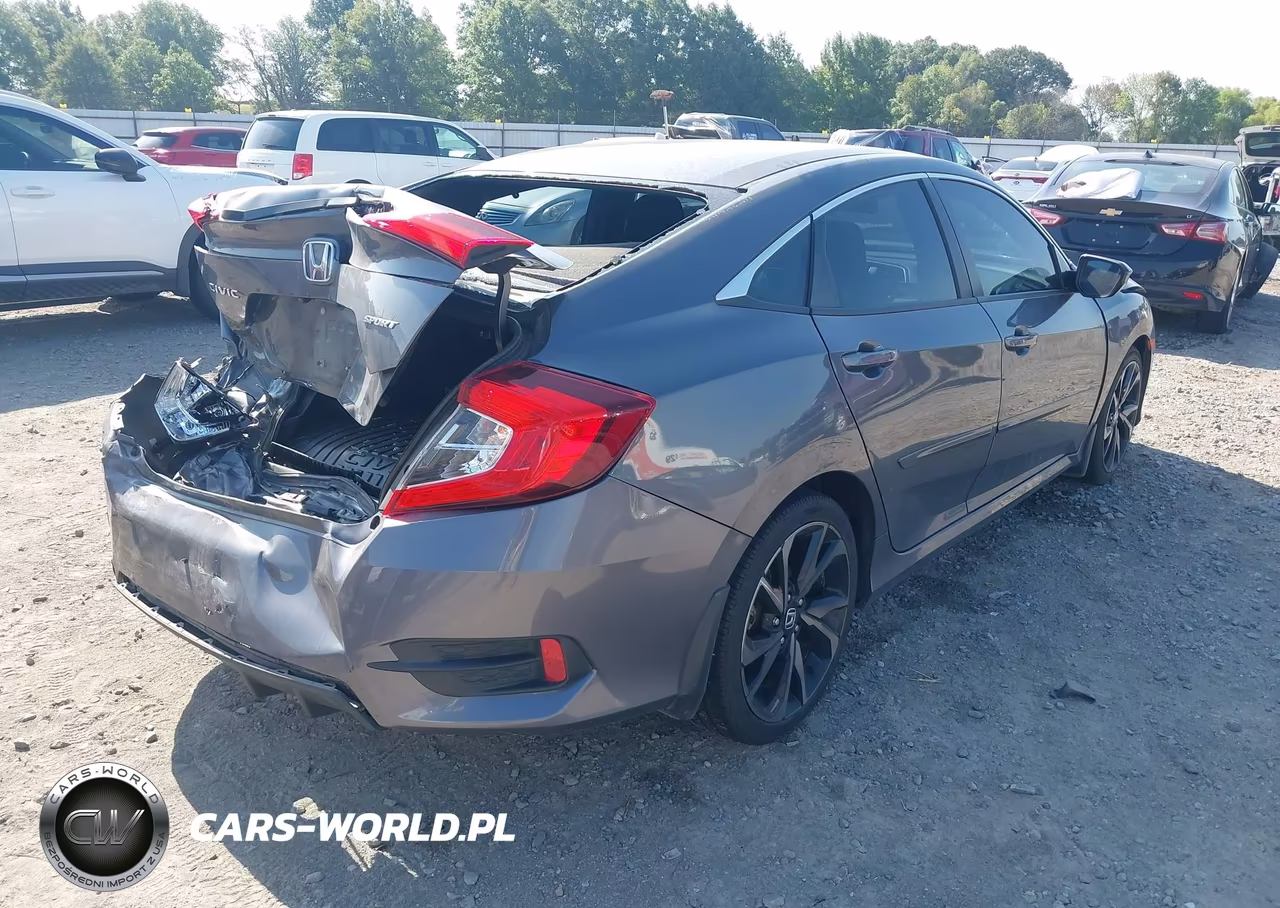 2021 Honda Civic Sport VIN:2HGFC2F83MH539497 - 4