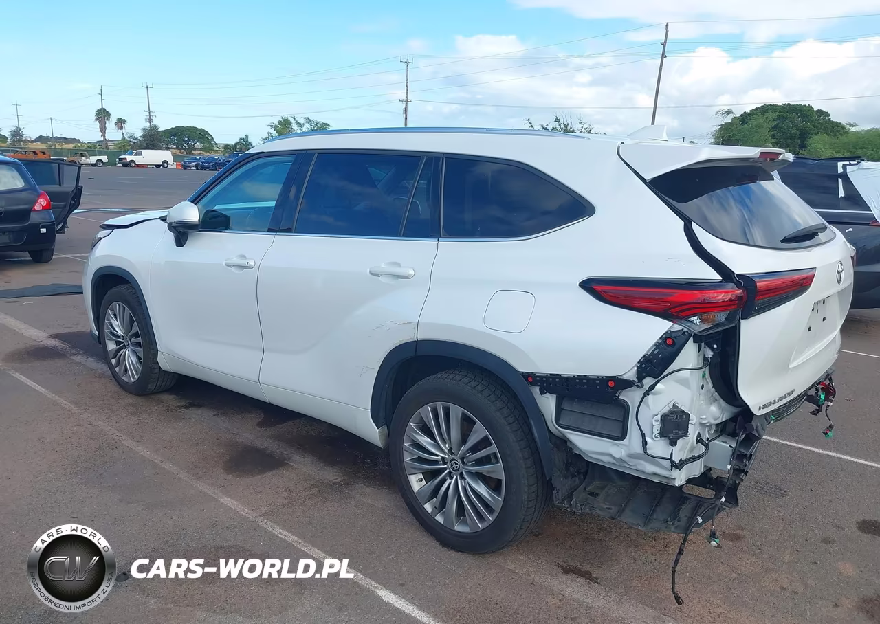 2022 Toyota Highlander Platinum VIN:5TDFZRAH8NS136888 - 3
