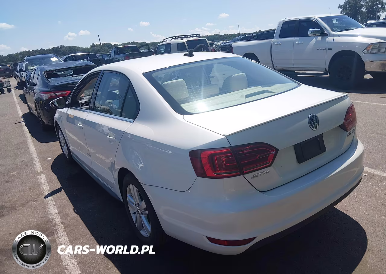 2014 Volkswagen Jetta Hybrid Sel VIN:3VW637AJ5EM230166 - 3