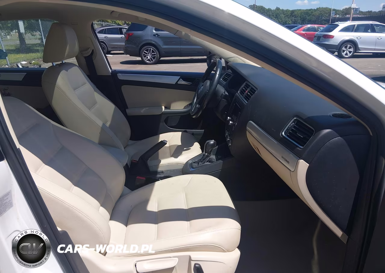 2014 Volkswagen Jetta Hybrid Sel VIN:3VW637AJ5EM230166 - 5