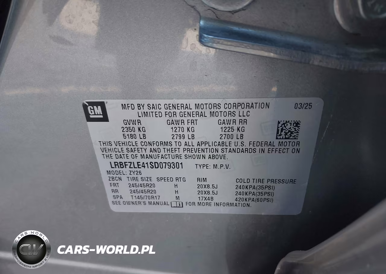2025 Buick Envision Sport Touring Awd VIN:LRBFZLE41SD079301 - 9