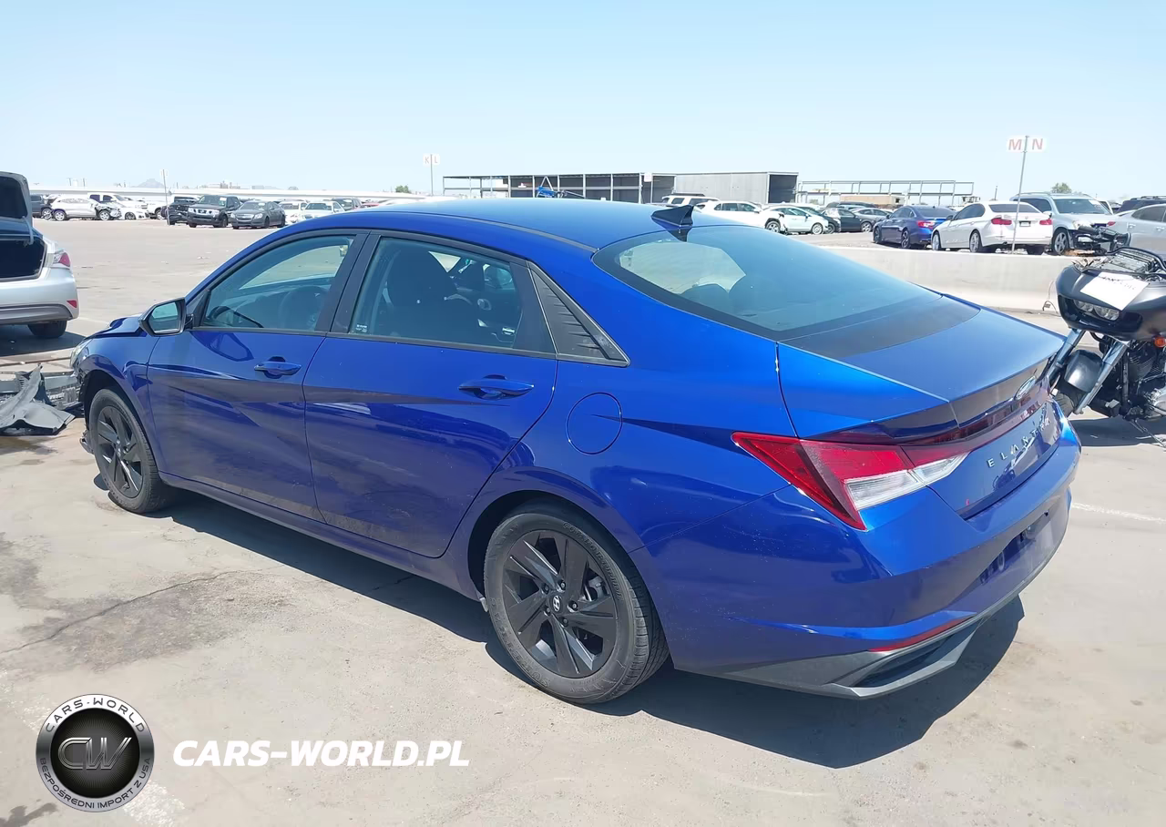 2021 Hyundai Elantra Sel VIN:KMHLM4AG6MU155828 - 3