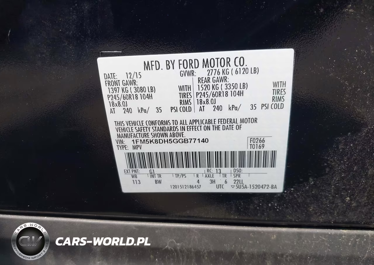 2016 Ford Explorer Xlt VIN:1FM5K8DH5GGB77140 - 9