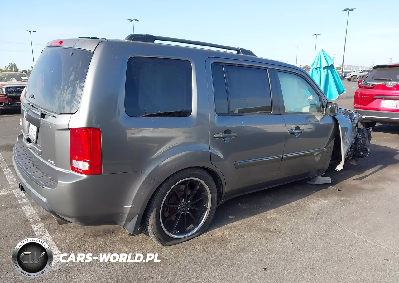 2009 Honda Pilot Ex-L VIN:5FNYF48529B052138 - 4