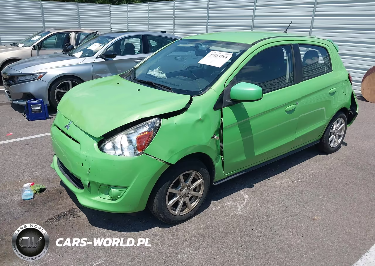 2015 Mitsubishi Mirage De-Rf VIN:ML32A3HJ8FH003682 - 2