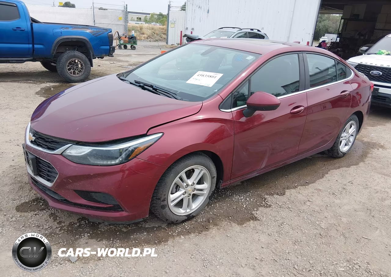2016 Chevrolet Cruze Lt Auto VIN:1G1BE5SMXG7306740 - 2