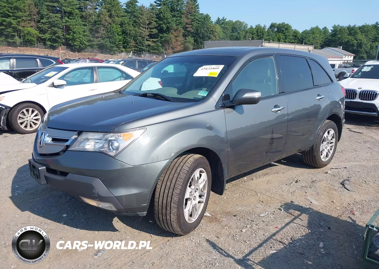 2007 Acura Mdx Technology Package VIN:2HNYD28367H547663 - 2