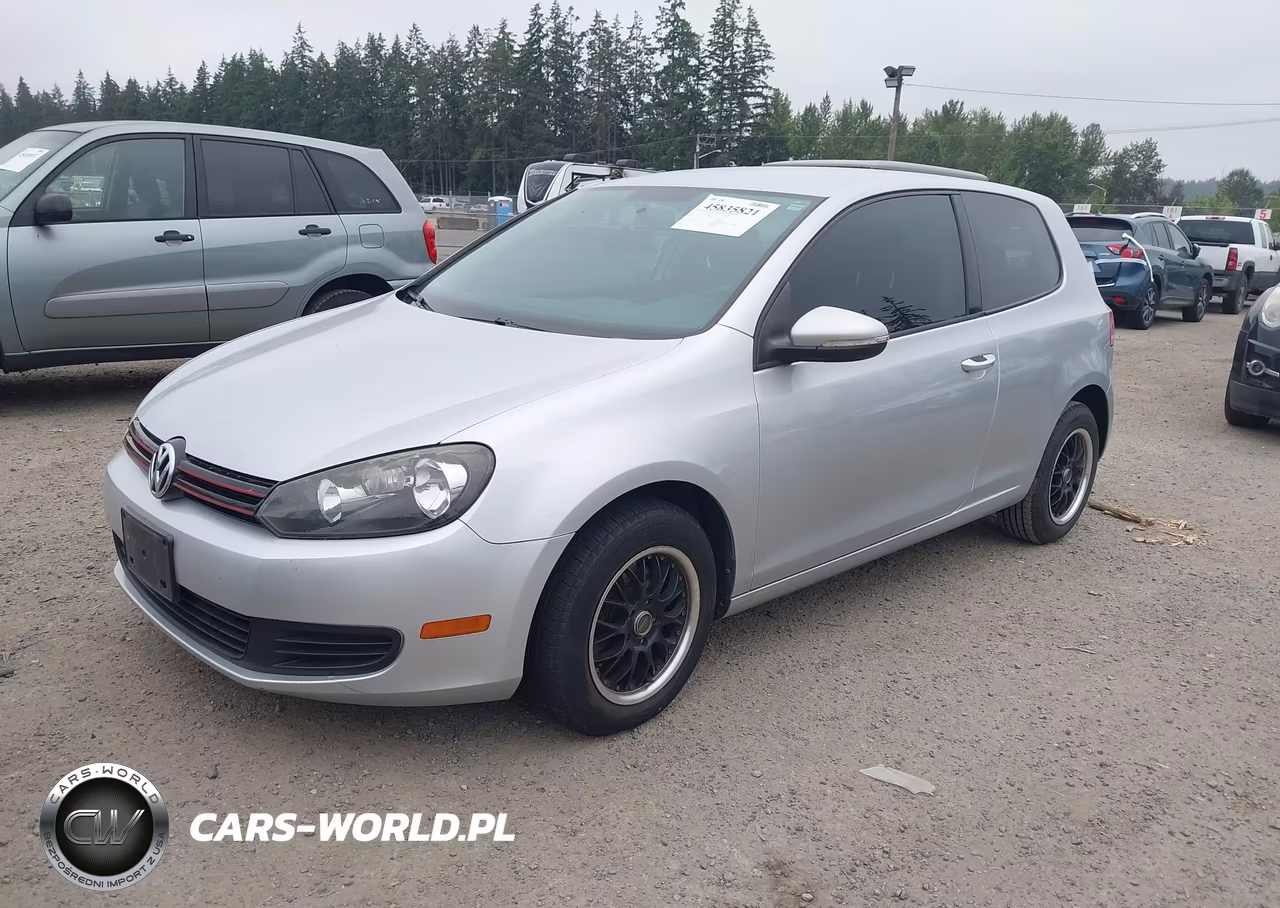 2013 Volkswagen Golf 2.5L 2-Door VIN:WVWBB7AJ5DW062483 - 2