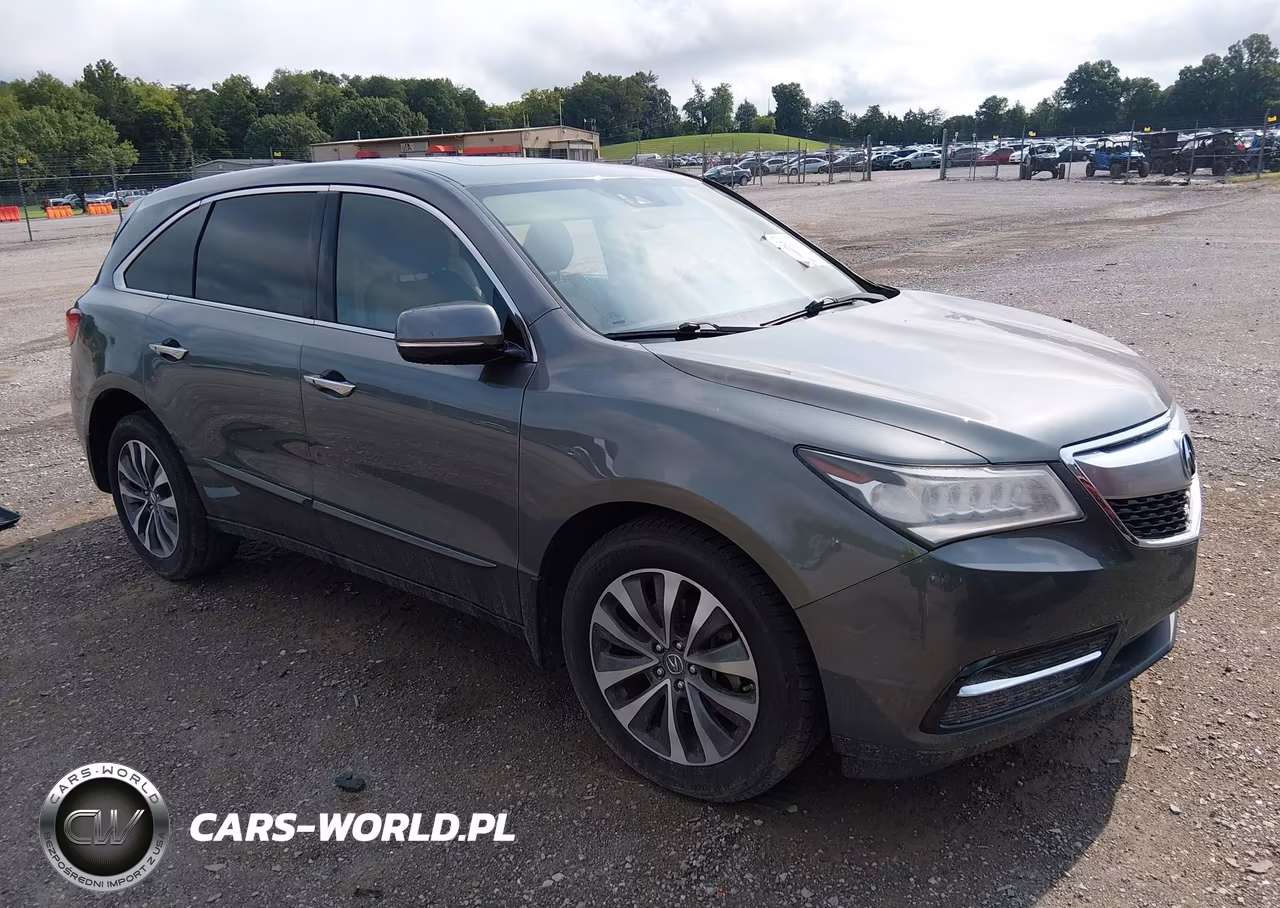 2016 Acura Mdx Technology Acurawatch Plus Packages-Technology Package