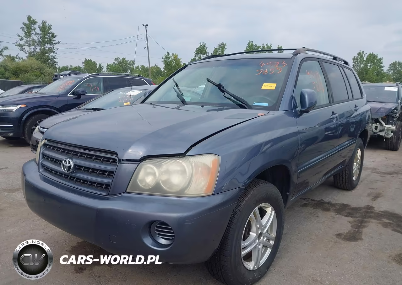 2003 Toyota Highlander V6 VIN:JTEGF21A830105515 - 2