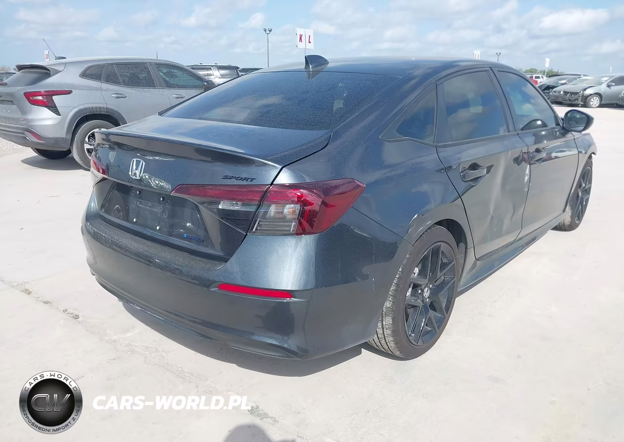 2026 Honda Civic Hybrid Sport-Sport Touring VIN:2HGFE4F84TH341371 - 4