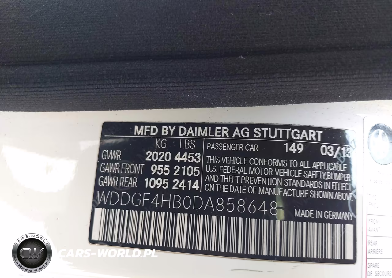 2013 Mercedes-Benz C 250 Sport VIN:WDDGF4HB0DA858648 - 9