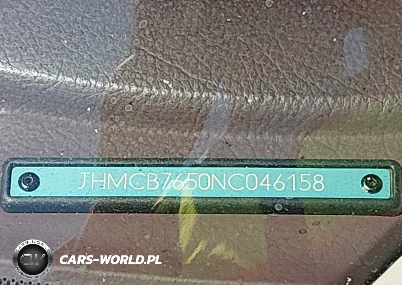 1992 Honda Accord Lx-Ex VIN:JHMCB7650NC046158 - 9