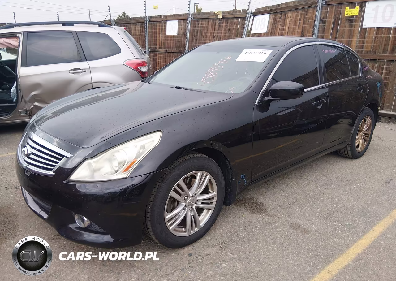 2013 Infiniti G37X VIN:JN1CV6AR9DM762968 - 2