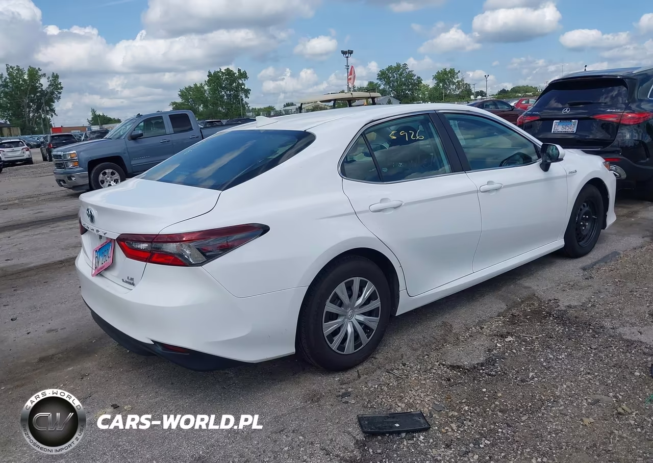 2021 Toyota Camry Le Hybrid VIN:4T1C31AK9MU562208 - 4