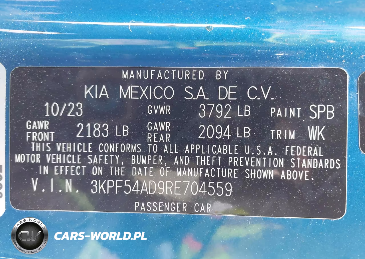 2024 Kia Forte Gt-Line VIN:3KPF54AD9RE704559 - 9