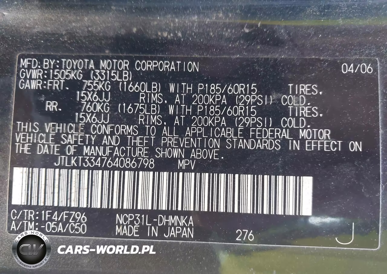 2006 Scion Xb VIN:JTLKT334764086798 - 9