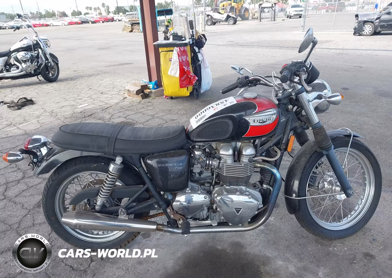 2006 Triumph Motorcycle T100 Bonneville VIN:SMT910K196J254286 - 13
