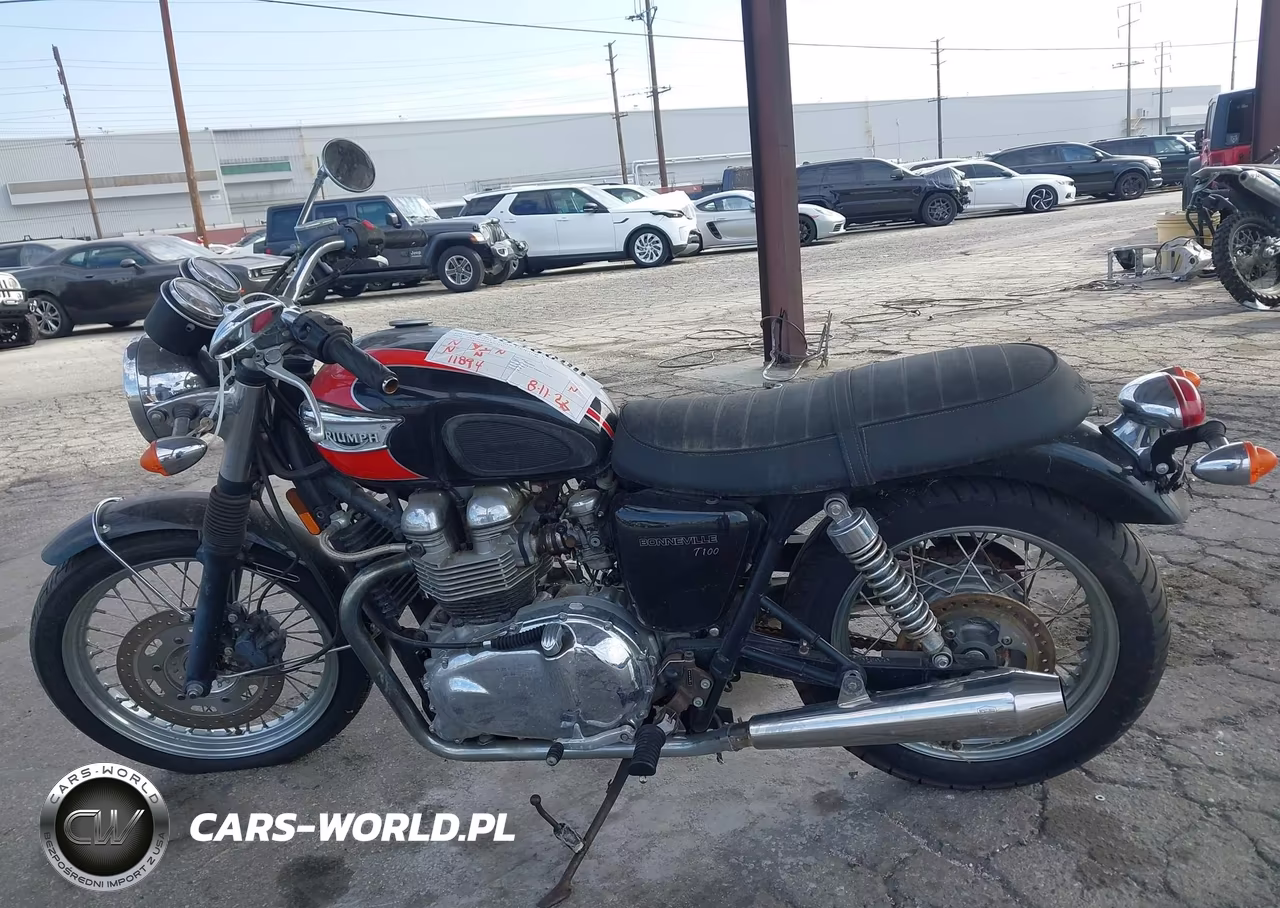 2006 Triumph Motorcycle T100 Bonneville VIN:SMT910K196J254286 - 14