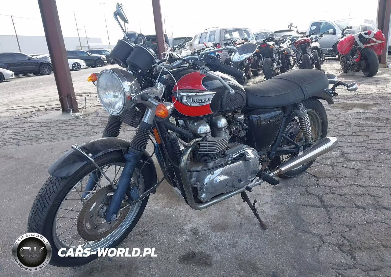 2006 Triumph Motorcycle T100 Bonneville VIN:SMT910K196J254286 - 2