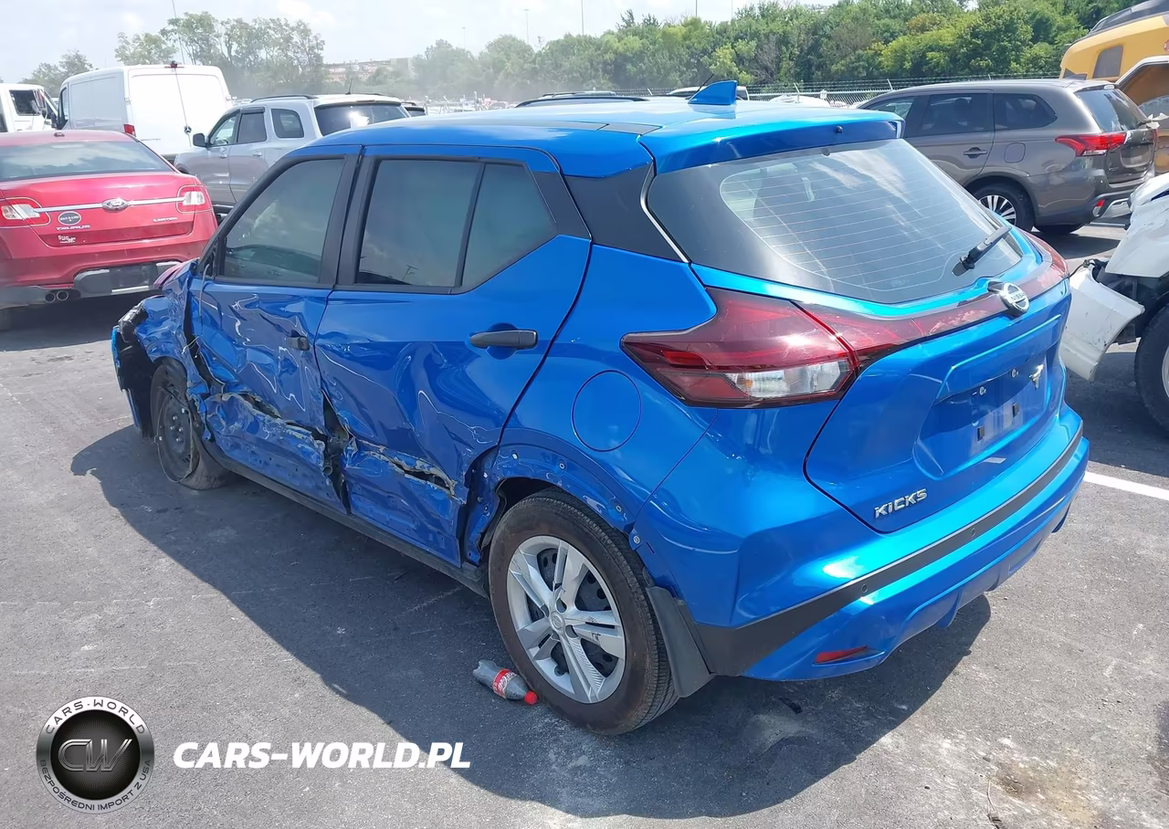 2021 Nissan Kicks S Xtronic Cvt VIN:3N1CP5BV9ML489752 - 3