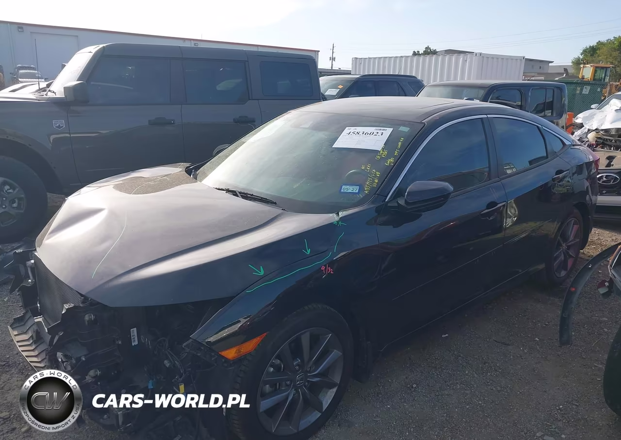 2019 Honda Civic Ex VIN:19XFC1F32KE014825 - 2