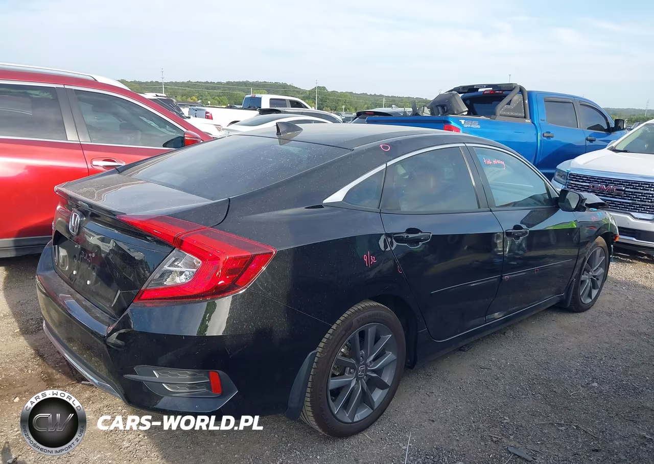 2019 Honda Civic Ex VIN:19XFC1F32KE014825 - 4