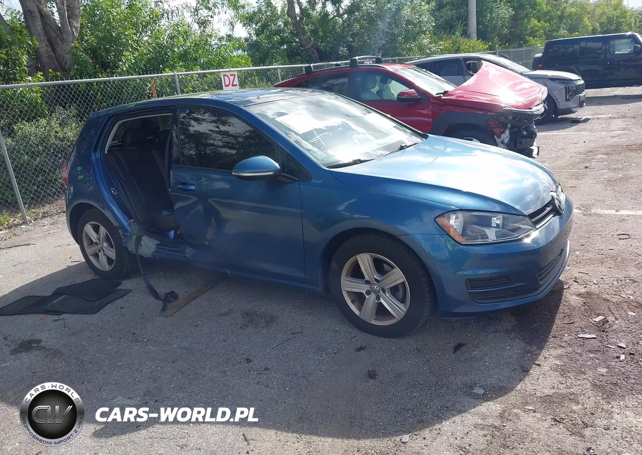2017 Volkswagen Golf Tsi S 4-Door-Tsi Se 4-Door-Tsi Sel 4-Door-Tsi Wolfsburg Edition 4-Door VIN:3VW217AU8HM016985 - 1