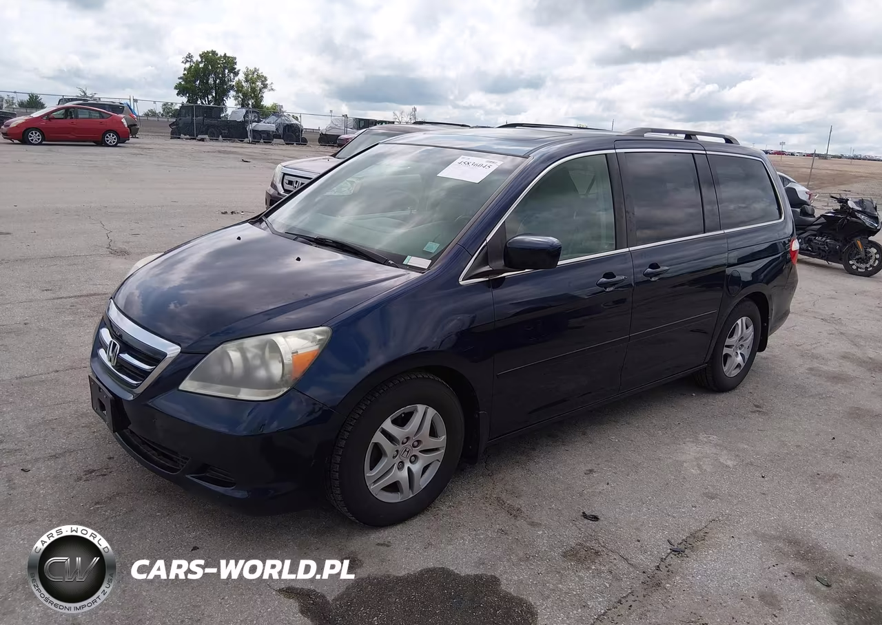 2007 Honda Odyssey Ex-L VIN:5FNRL38717B117177 - 2