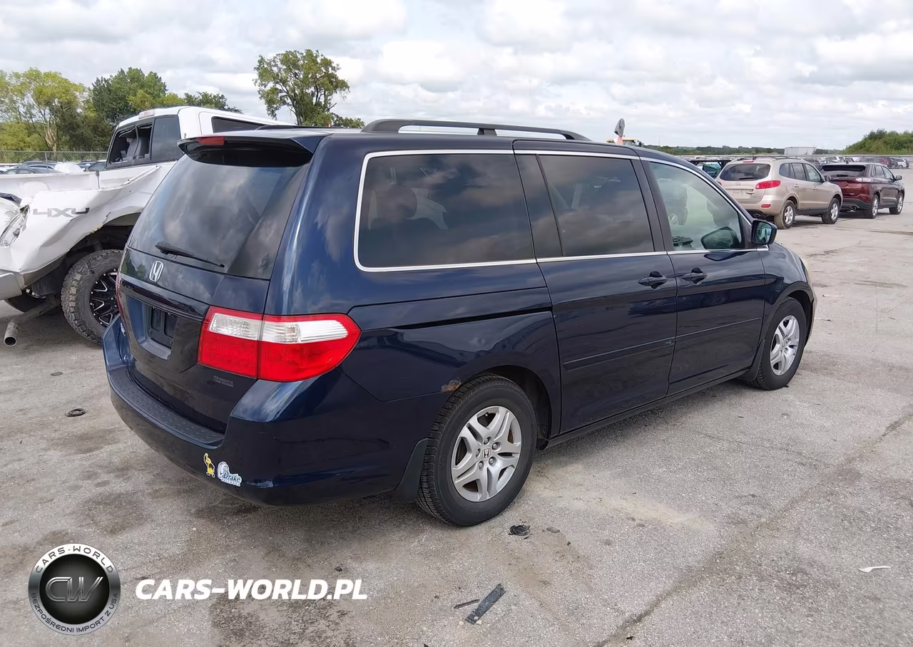 2007 Honda Odyssey Ex-L VIN:5FNRL38717B117177 - 4