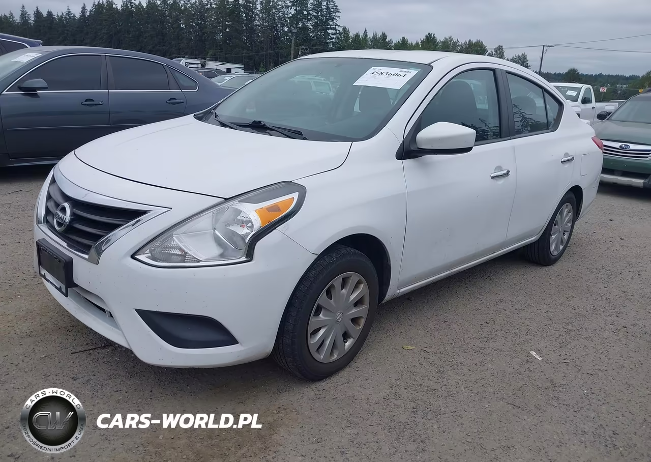2016 Nissan Versa 1.6 S-1.6 S+-1.6 Sl-1.6 Sv VIN:3N1CN7AP7GL834608 - 2