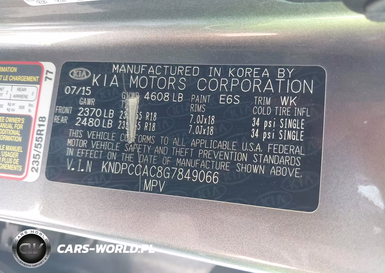 2016 Kia Sportage Ex VIN:KNDPCCAC8G7849066 - 9